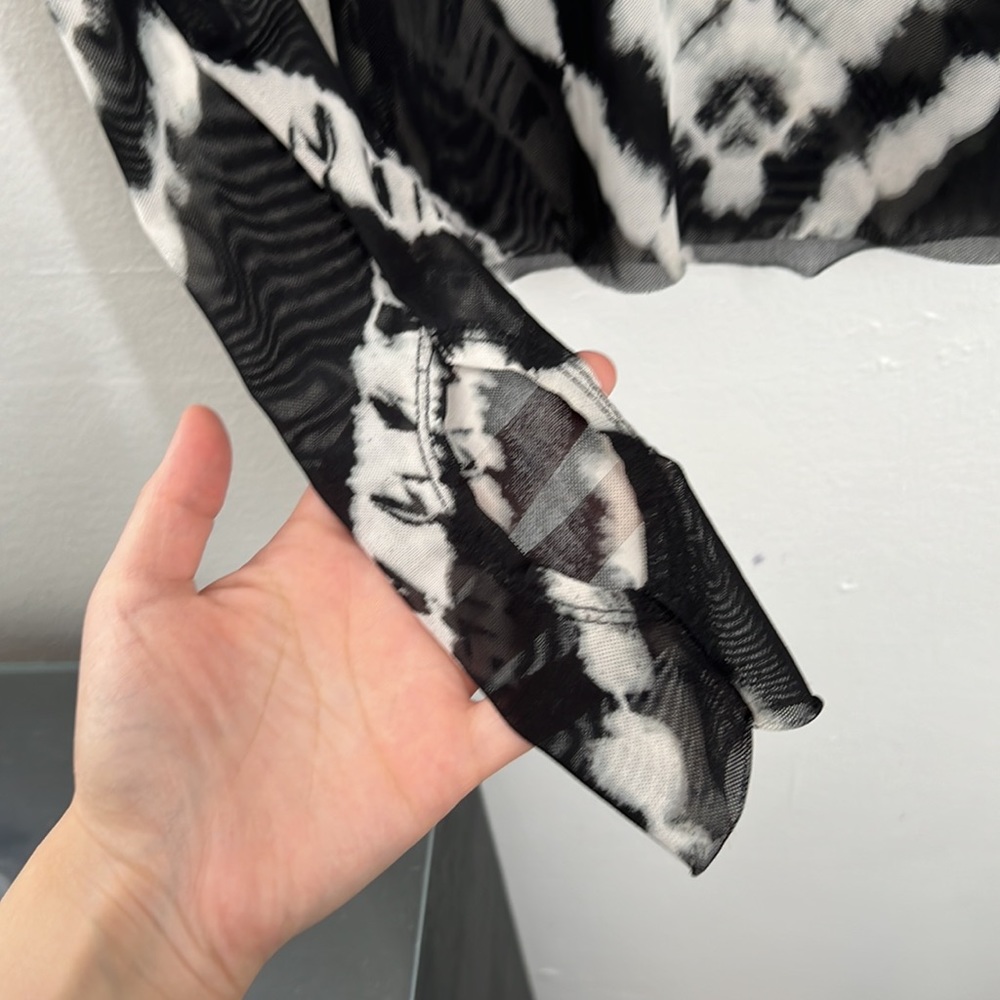 Sheer Turtle Neck - image 2